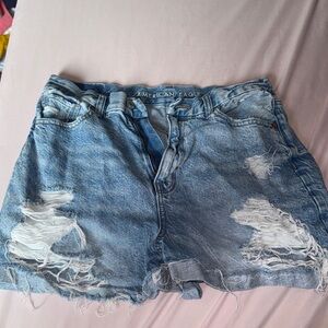 American Eagle Outfitters Light Blue Denim Shorts